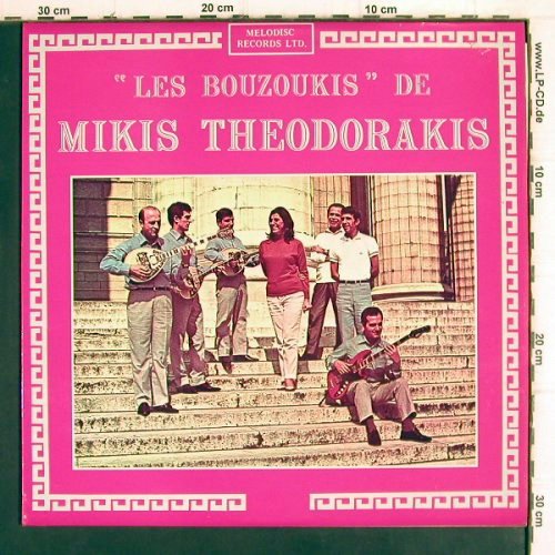 Les Bouzoukis de: Mikis Theodorakis (1968), Melodisc(MLP BS 202), UK,  - LP - V777 - 7,50 Euro