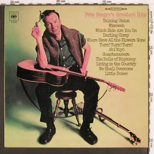 Seeger,Pete: Greatest Hits, CBS(CBS S 63008), D,  - LP - V788 - 6,00 Euro