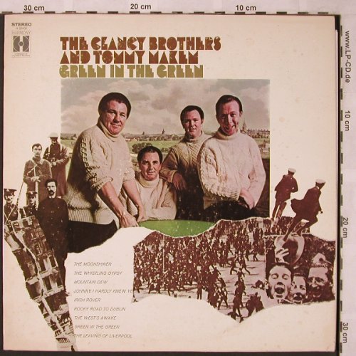 Clancy Brothers & Tommy Makem: Green in the Green, Harmony(H 30408), US,  - LP - X2016 - 7,50 Euro