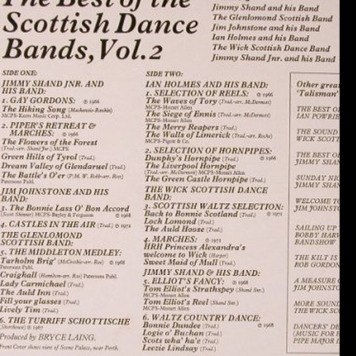 V.A.The Best of Scottish DanceBands: Vol.2-Jimmy Shand jnr...Waltz Count, Talisman/EMI(STAL 5025), UK,  - LP - X2711 - 6,00 Euro