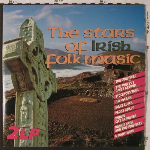 V.A.Stars of Irish Folk Music: Fureys&DavisArthur,Stockton Wings.., Sound(15 683 6), NL, Foc,  - 2LP - X2724 - 6,00 Euro