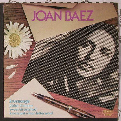 Baez,Joan: Lovesongs, Musidisc(30 CV 1415), F,  - LP - X2907 - 6,00 Euro