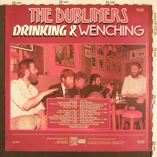 Dubliners: Drinking & Wenching, MFP(50245), UK,  - LP - X3762 - 5,50 Euro