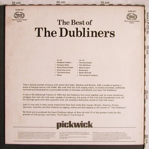 Dubliners: The Best Of, Hallmark(SHM 857), UK,  - LP - X4325 - 5,00 Euro