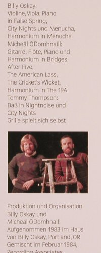 Night Noise: Same(Billy Oskay,M.ÖDomhnaill),Foc, Jöllenbeck+Schlieper(66.23494-01-1), D,whVinyl, 1984 - LP - X4921 - 6,00 Euro