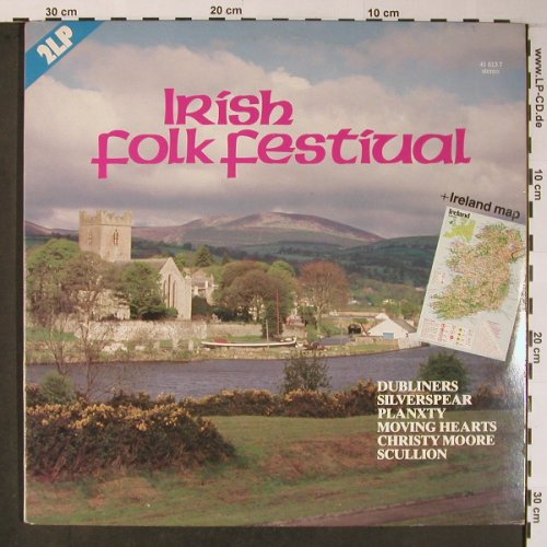 V.A.Irish Folk Festival: Dubliners...Scullion, Foc with Map, Sound Club Ed.(41813 7), NL, 1974 - 2LP - X5949 - 7,50 Euro