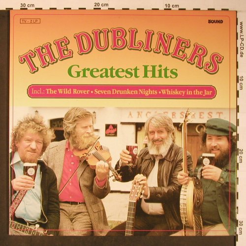 Dubliners: Greatest Hits, Sound(66362 5), NL, 1989 - 2LP - X5951 - 7,50 Euro