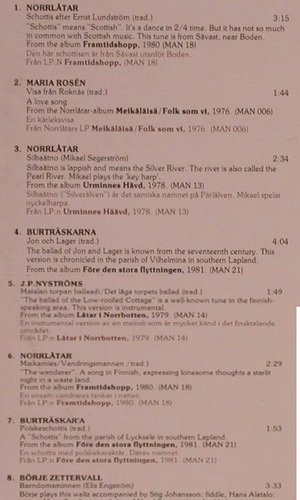 V.A.Double Daylight: A Coll.of Folk Music fr.northSweden, Manifest(MAN 23.1982), S,m-/vg+, 1982 - LP - X7341 - 9,00 Euro