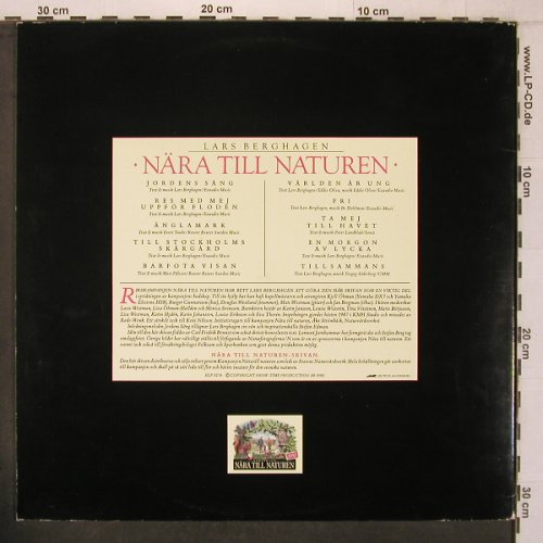 Berghagen,Lars: Nära Till Naturen, m-/vg+, Showtime(ELP 3216), S, 1988 - LP - X7353 - 6,00 Euro