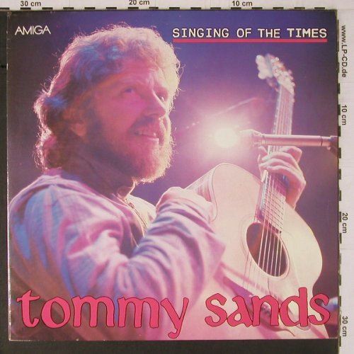 Sands,Tommy: Singing of the Times, Amiga(8 56 272), DDR, 1987 - LP - Y1600 - 7,50 Euro