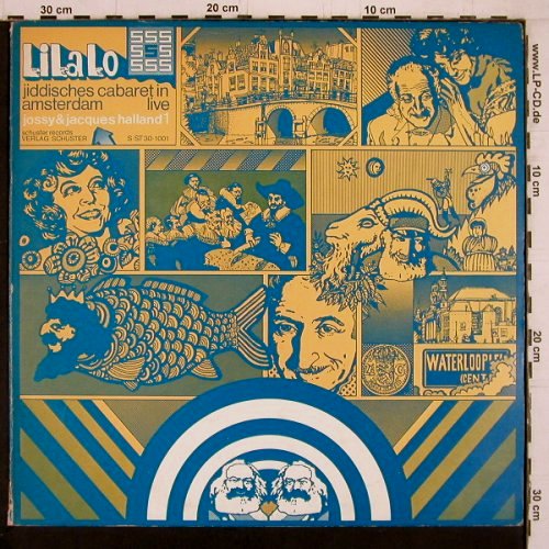 Li La Lo - Live 1: jiddisch cabaret, J&J Halland 1, SST(30-1001), D, Foc, 1969 - LP - Y2170 - 9,00 Euro