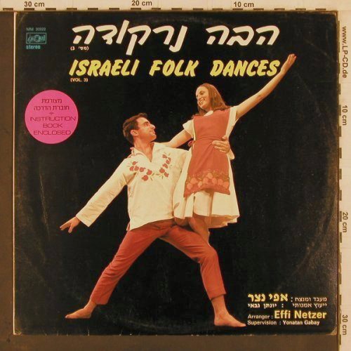 Netzer,Effi / Yonatan Gabay: Israeli Folk Dances,Vol.3 noBooklet, Hataklit(MM 30922), Israel, 1976 - LP - Y2404 - 6,00 Euro