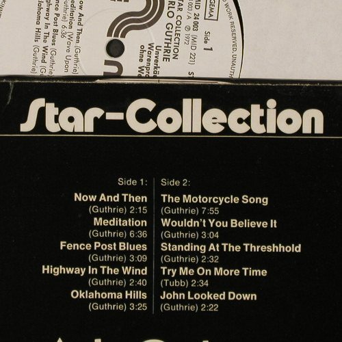 Guthrie,Arlo: Star-Collection, Midi,Warenprobe(MID 24003), D, 1972 - LP - Y2492 - 7,50 Euro