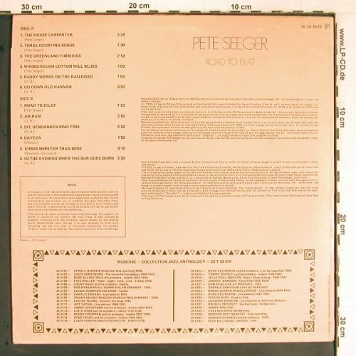 Seeger,Pete: Road To Eilat, Musidisc(30 JA 5125), F,  - LP - Y2569 - 7,50 Euro