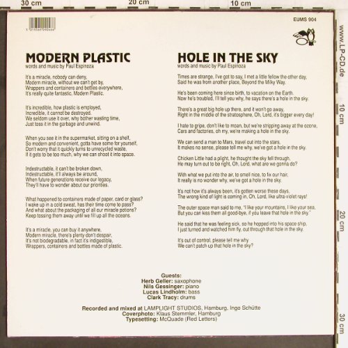 Golden Bough: Modern Plastic / Hole In The Sky, Eulenspiegel (EUMS 904), D Typ: 12" Best.-Nr.: Y2718 Preis: 3,00 Euro