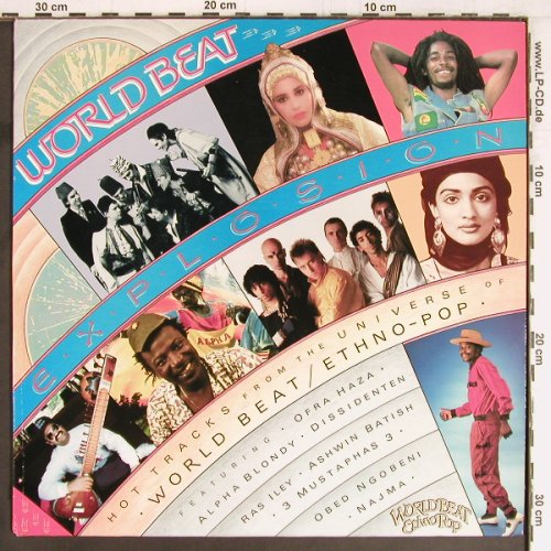 V.A.World Beat Explosion: Ofra Haza... Alpha Blondie, 8Tr., Shanachie(64008), US, co, 1989 - LP - Y2726 - 5,00 Euro