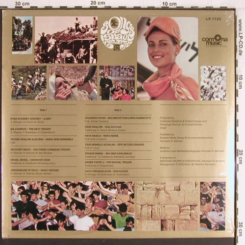 V.A.Songs of Israel: Ilanit.. Ran Eliran, Contona Music / EL AL(LP 7725), FS-New,  - LP - Y3164 - 7,50 Euro