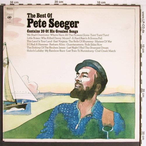 Seeger,Pete: The Best Of-20 Of His Greatest Song, CBS(S 68201), NL, 1972 - 2LP - Y3310 - 8,00 Euro