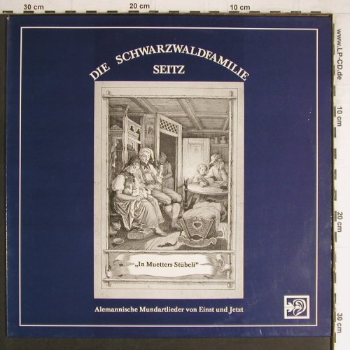 Schwarzwaldfamilie Seitz: In Muetters Stübeli, signiert, Aurophon(11029), D, 1980 - LP - Y3989 - 9,00 Euro