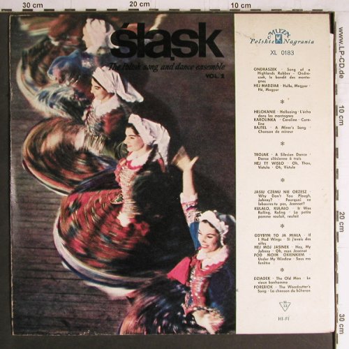 Slask: The Polish song&dance ensemble,Vol2, Muza(XL 0183), PL, Mono, 1964 - LP - Y4259 - 9,00 Euro