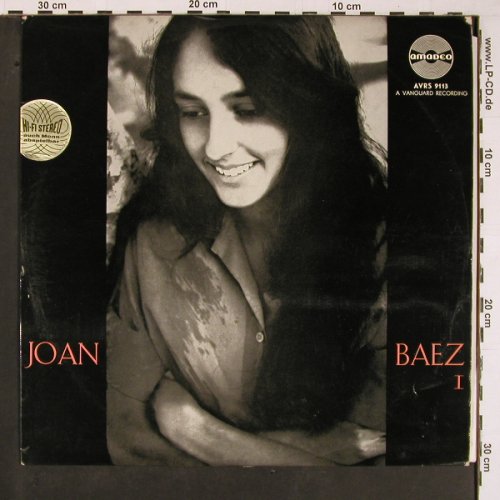 Baez,Joan: I, Amadeo(AVRS 9113 St), A, 1960 - LP - Y450 - 9,00 Euro