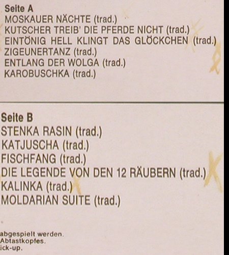 Rebroff,Iwan / Balalaika Ens.Troika: singt Volksweisen a.d.AltenRussland, CBS(S 63059), D, woc, 1967 - LP - Y4562 - 7,50 Euro