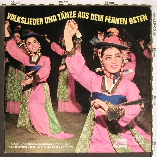 Koreanisches Nationalballett: Volkslieder,Tänze a.d.fernen Osten, Concert Hall(SMS 2405), ,  - LP - Y4666 - 9,00 Euro
