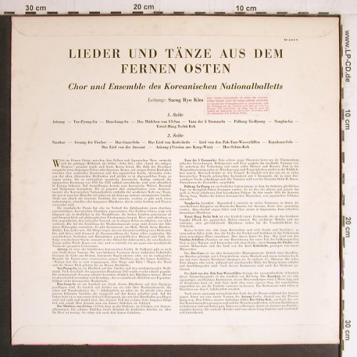Koreanisches Nationalballett: Volkslieder,Tänze a.d.fernen Osten, Concert Hall(SMS 2405), ,  - LP - Y4666 - 9,00 Euro
