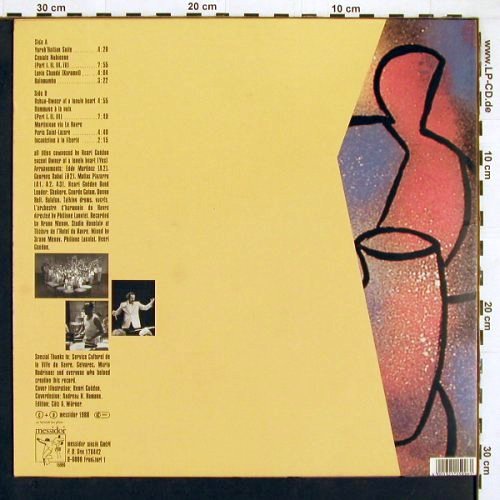 Guedon,Henri et L'Orchestre: L'Opera Triangulaire (Martinique), Messidor(15996), D, 1988 - LP - Y46 - 9,00 Euro