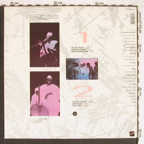 Kante,Mory: A Paris, 6 Tr., Barclay(829 690-1), F, 1984 - LP - Y4760 - 9,00 Euro