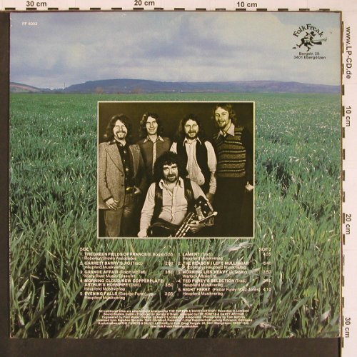 Fureys,The & Davey Arthur: The Green Fields Of France, Folkfreak(FF 4002), D, 1980 - LP - Y488 - 7,50 Euro