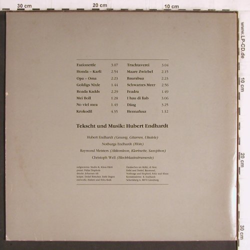 Endhardt,Hubert: Roada Kadds, m-/vg-, Pallas/Hubert Endhardt(HE 81), D,  - LP - Y6051 - 6,00 Euro