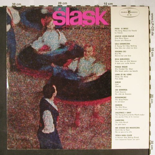 Polish Song & Dance Ensemble: Slask Vol.1, Muza(SX 0182), PL,  - LP - Y6525 - 5,00 Euro