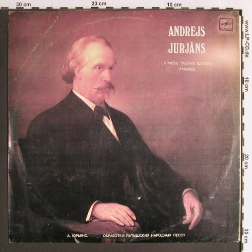 Jurjans,Andrejs: Latvian Folksongs arr. By, m-/vg+, Melodia(C30-16391-2), UDSSR, 1981 - LP - Y6536 - 6,00 Euro