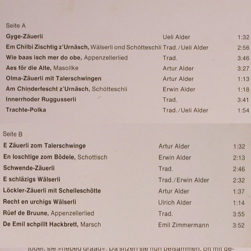 Orignal Appenzeller Striichmusig: Heeweh nach em Appezöll, Foc, EMI Columbia(E 062-33799), CH, 1975 - LP - Y6670 - 8,00 Euro