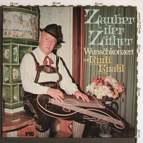 Knabl,Rudi: Zauber der Zither,Wunschkonzert mit, Ariola(88 486 OU), D, m /vg+,  - LP - Y6854 - 5,00 Euro