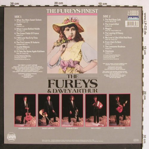 Fureys,The & Davey Arthur: The Fureys Finest, Teldec(6.26808 AP), D, 1988 - LP - Y7106 - 7,50 Euro