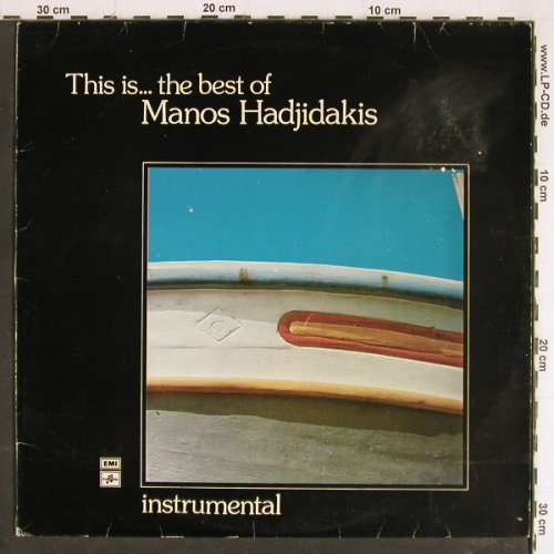Hadjikakis,Manos: This is...the best of, m-/vg+, EMI Columbia(14C 026-71178), GR, 1981 - LP - Y7295 - 7,50 Euro