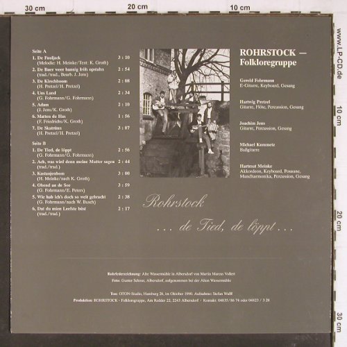 Rohrstock: ...de Tied, de löppt.. (Albersdorf), Onto (RP 30 244), D, 1990 Typ: LP Best.-Nr.: Y7879 Preis: 9,00 Euro