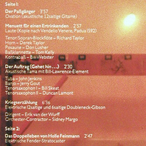 Sacksioni,Harry: Doppelleben von Holle Feinmann, Polydor(2417 131), D, 1980 - LP - Y8528 - 5,00 Euro