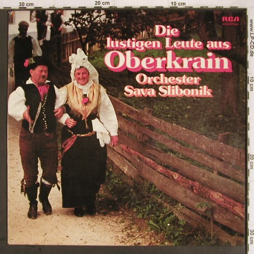 Slibonek,Sava & Orch.: Die lustigen Leute aus Oberkrain, RCA(26.21432 AF), D, instrum, 1975 - LP - Y9454 - 6,00 Euro