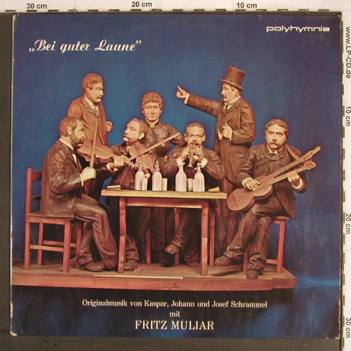 Muliar,Fritz und Kurt Dieman: Bei guter Laune (3*Schrammel), Polyhymnia(1988), A, m-/vg+,  - LP - Y9614 - 7,50 Euro