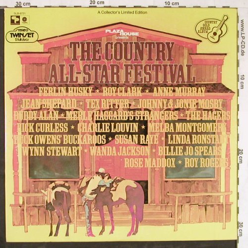 V.A.The Country All-Star Festival: Roy Rogers...Linda Ronstad, 20 Tr., Capitol(SLB-6721), US,  - 2LP - E4236 - 7,50 Euro