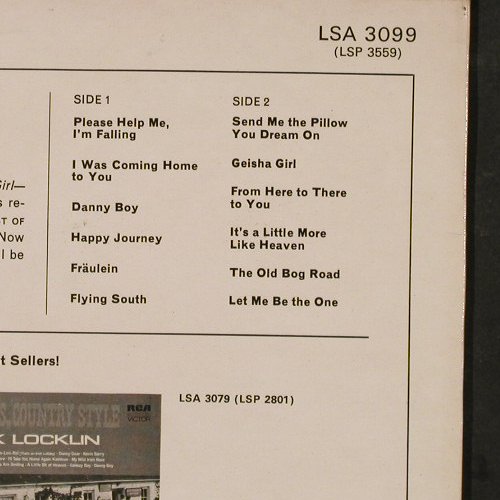 Locklin,Hank: The Best Of, RCA(LSA 3099), D, 1972 - LP - E4760 - 6,50 Euro