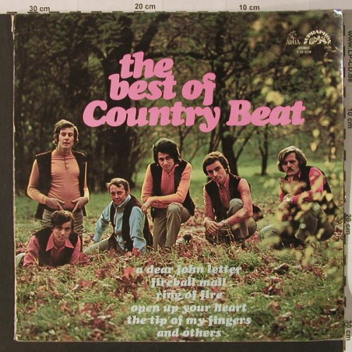 Country Beat: The Best of, m-/vg -, Supraphon(1 13 1139), CZ, 1972 - LP - F4513 - 5,00 Euro