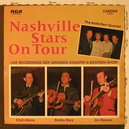 V.A.Nashville Stars on Tour: Live Recordings der gr.Country..., RCA Camden(CAS 10 242), D,  - LP - F5686 - 5,00 Euro