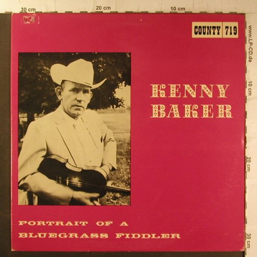 Kenny,Baker: Portrait of a Bluegrass Fiddler, Country(719), US, m-/vg+, 1968 - LP - F6636 - 9,00 Euro