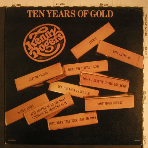 Rogers,Kenny: Ten Years Of Gold, UA(LA-835-H), US, 1977 - LP - F7409 - 6,00 Euro