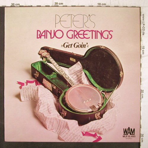 Meyer,Peter's Banjo Greetings: Get Goin, WAM(MLP 15.493), D, 1974 - LP - F9147 - 6,00 Euro