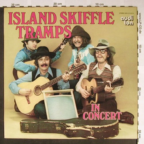 Island Skiffle Tramps: In Concert, vg+/vg+, Audi Ton(909-2-12 1011), D, 1972 - LP - H2201 - 5,00 Euro